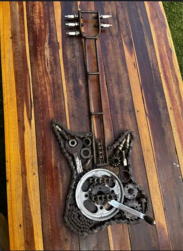 Guitarra decorativa