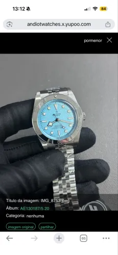 Tudor ZF black bay 54 lagoon blue