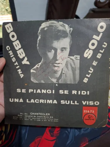 Bobby Solo - compacto 7" Se Piangi se ridi