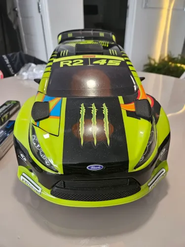 Rlaarlo XTS-F10 Rally RC 1/10 Brushless Fibra Carbono + 2 Baterias Novo