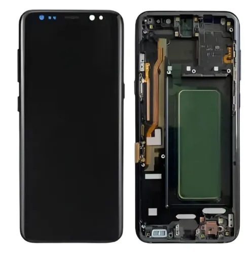Frontal Tela Display Aro S8 Plus S8+ G955 + Pel3d Preto Nacional