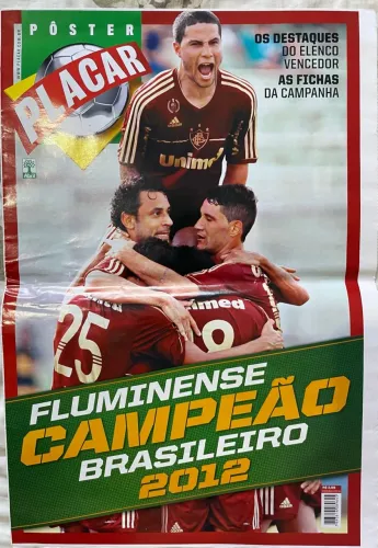 Pôster do Fluminense Campeão Brasileiro 2012