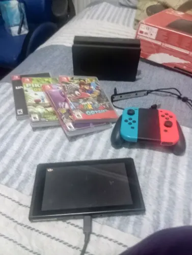 Nintendo switch +4 jogos 