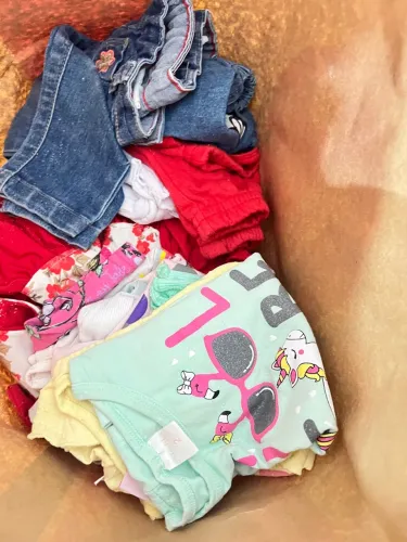 Lote roupas bebê menina