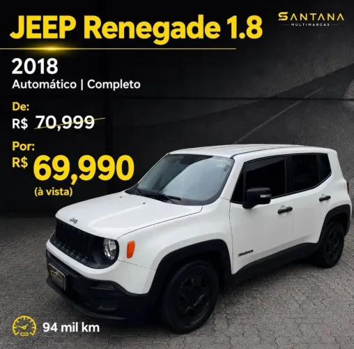 Jeep Renegade 1.8 4X2 Flex 16V Aut. 2018