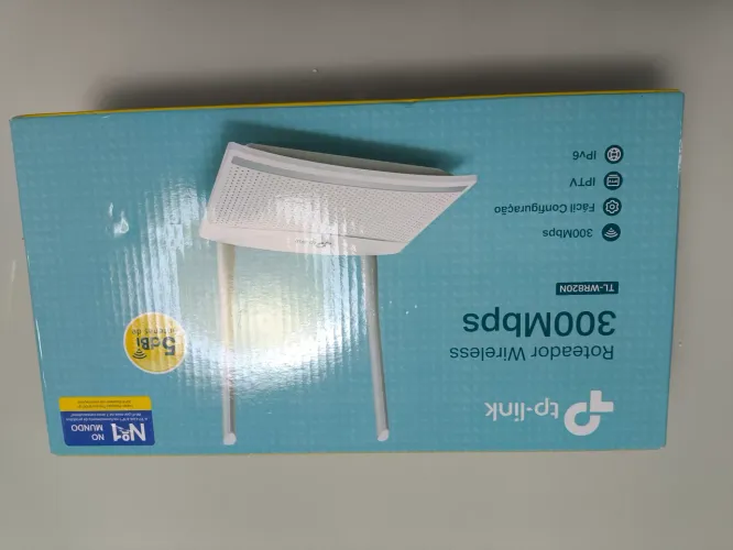 Roteador TP-Link TL-WR820N 300Mbps - Como Novo na Caixa
