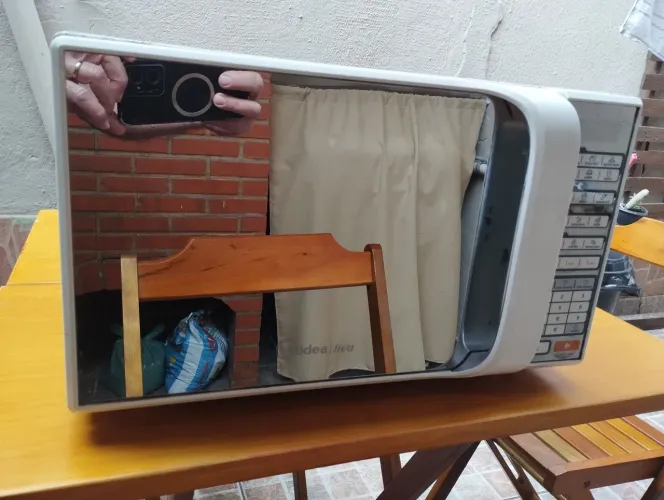 Vendo microondas espelhado top