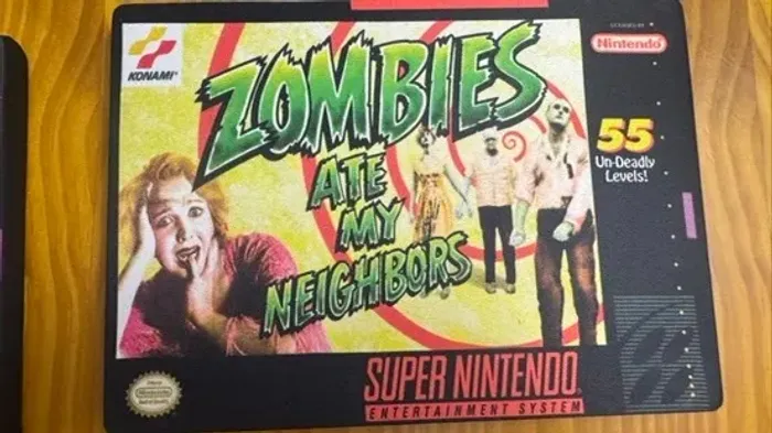 Cinema trash dos anos 90 em quadro - Zombies Ate My Neighbors