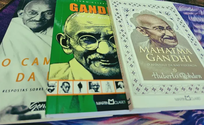 Livros Mahtma Gandhi 3 vol