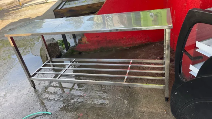 Bancada de inox 