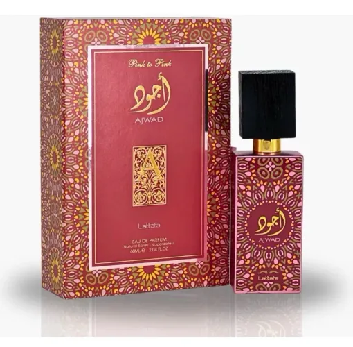 Perfume Árabe Ajwad Pink To Pink Edp 60ml, Lattafa.