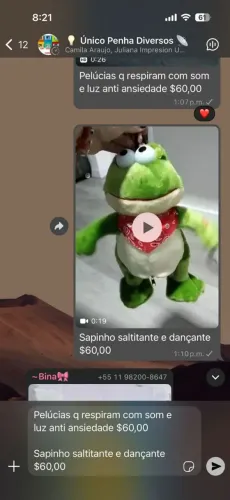 Sapinho saltitante musical e dançante