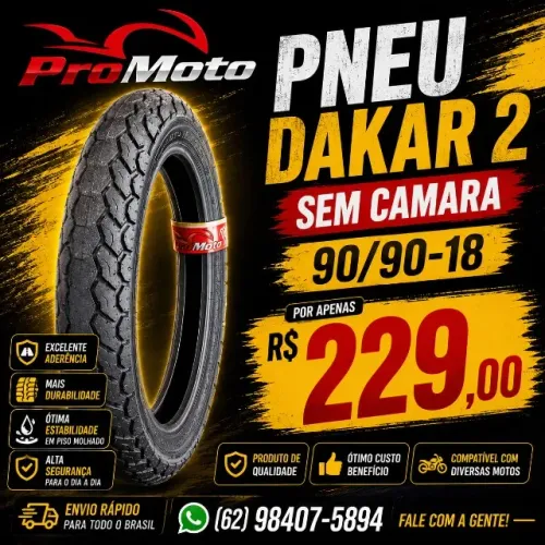 PNEU LEVORIN DAKAR SEM CAMARA PROMOÇAO TITAN 150/160