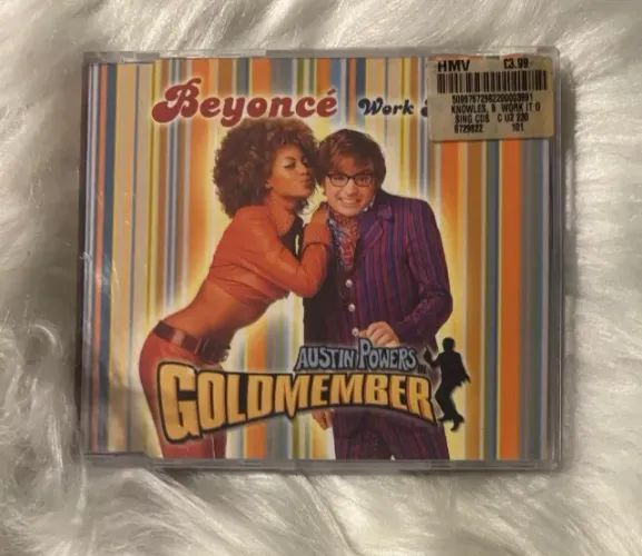 Cd Single Beyonce - Work It Out