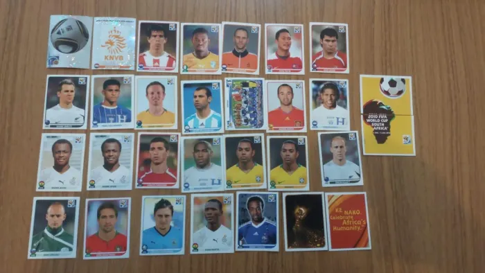 30 figurinhas copa 2010
