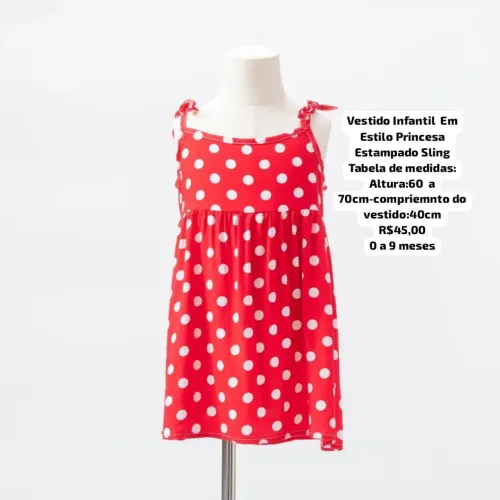 Vestido Infantil Menina baby