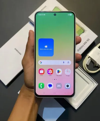 SAMSUNG A56 5G NOVÍSSIMO NA CAIXA COM NF