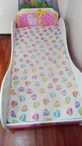 ? CAMA INFANTIL FEMININA - ESTILO CARRUAGEM ROSA ? Linda cama infantil estilo carruagem