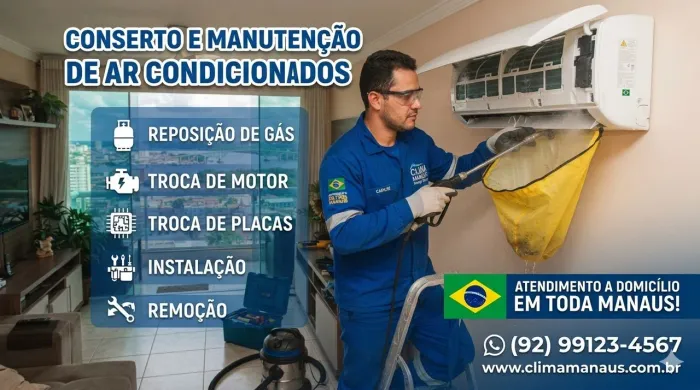 Ar condicionado a domicílio