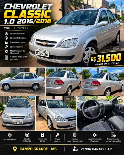 Chevrolet Classic Life/ls 1.0 VHC Flexp. 4P 2016