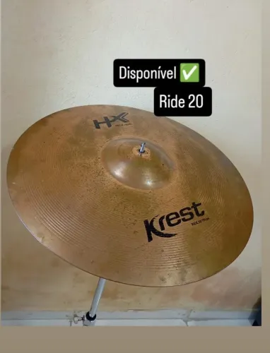 Prato de bateria Ride 20 condução