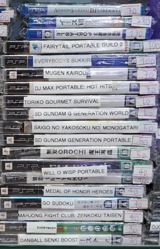 Jogos Originais para SONY PSP e PS VITA (Temos jogos de vários consoles, confira aqui)