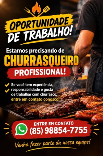 Vaga de churrasqueiro