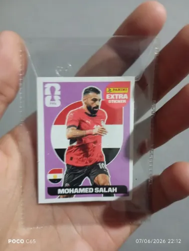 Salah Legend Purple Panini Extra Rara Excelente Estado