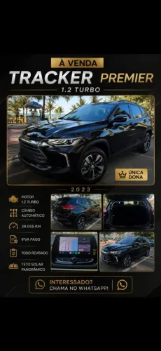 Chevrolet Tracker Premier 1.2 Turbo 12V Flex AUT 2023