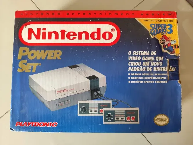 Nintendo Nes Power Set Super C/ Super Mario 3 