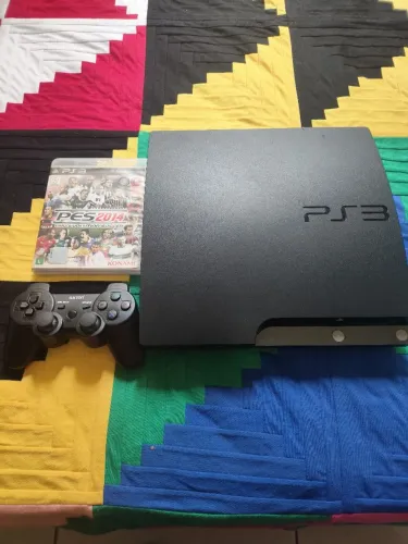 Playstation 3 slim 500gb 90 jogos originais 