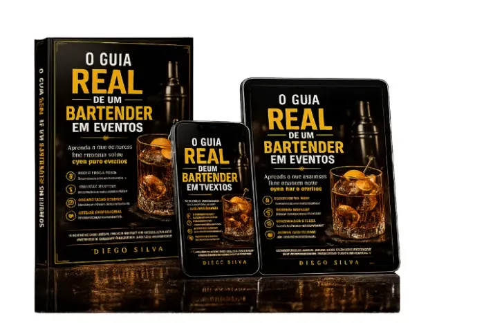 O GUIA REAL DE UM BARTENDER DE EVENTOS