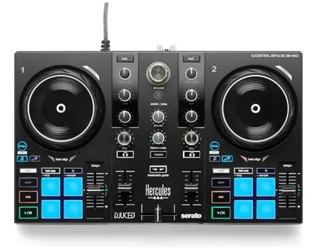 Controladora Hercules Dj Control Inpulse 200 MK3