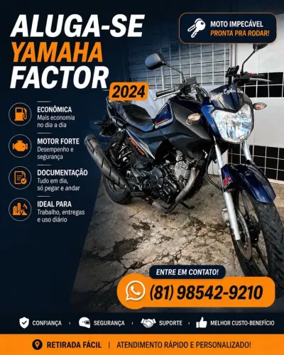 ALUGUEL DE MOTO FACTOR 