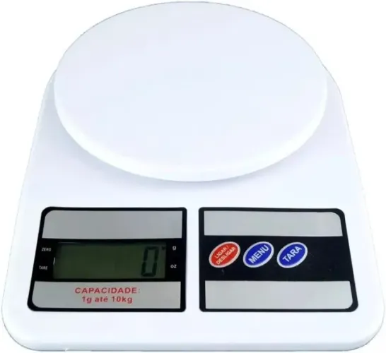 7630 - BALANCA DIGITAL 1G A 10KG MOD SF-400 C/PILHAS / MARCA: IMPORT