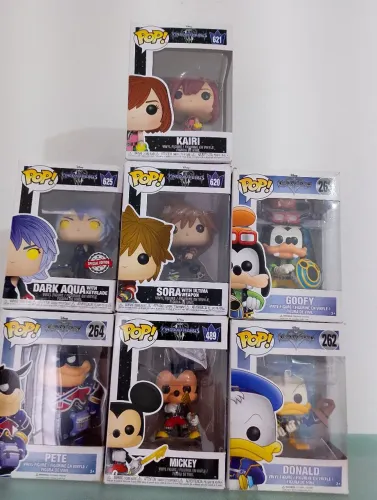 Funko Pop Kingdom Hearts Mickey coleção 