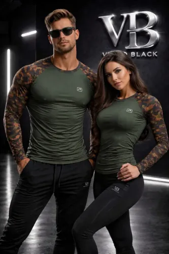 Camisa térmica no tecido poliamida com elastano 