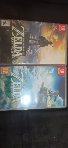 Zelda breath de wild+ zelda tear of the kingdom Nintendo switch 