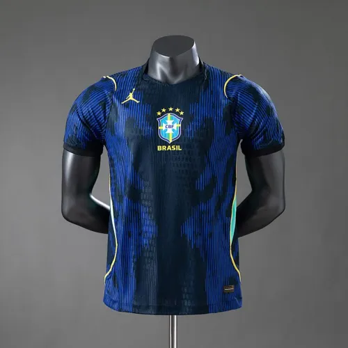 Camisa Jogador da Seleção Brasileira Azul