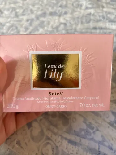 Creme Lily Boticário