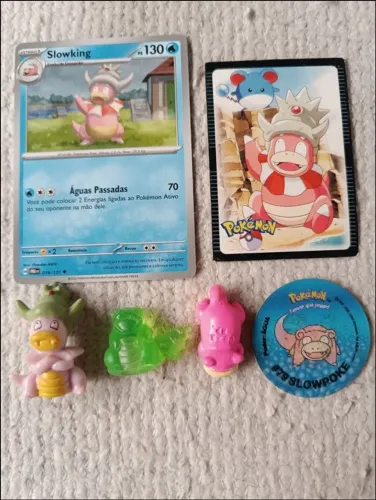 Slowbro + Slowpoke + Slowking com Tazo e Cartas