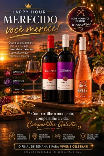 Galiotto! Porque você merece o que é Bom! 