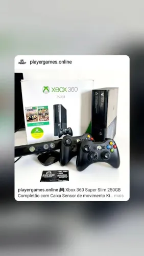 Xbox 360 Super Slim Desbloqueado Completo!! (Aceito Cartão)