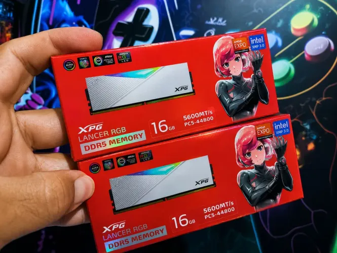 DDR5 xpg lancer 5600mts 2x16gb = 32gb