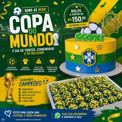 Bolos e doces