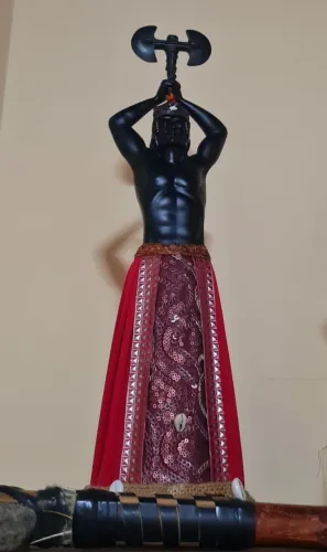 Orixá Xangô de Resina 45cm
