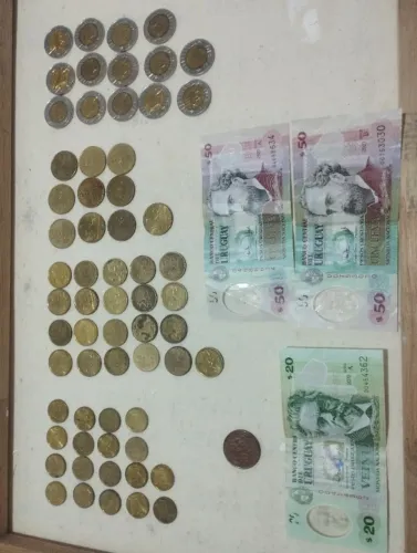 moedas para colecionar de Uruguai 