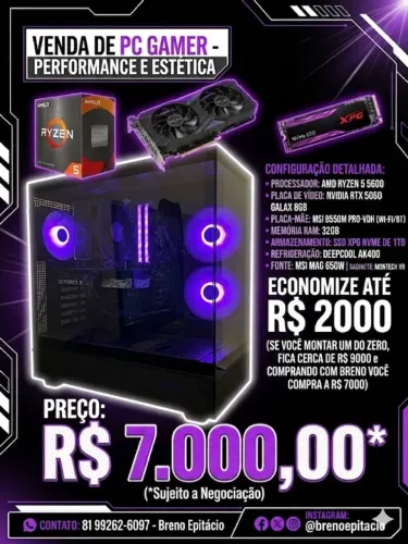 Xbox Series S 512GB - Muito Bem Cuidado! ? 