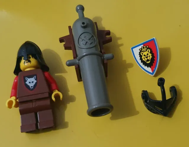 LOTE LEGO WOLK KINGDOM CANHÃO