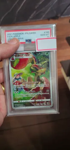 PSA 10 - Flapple 2021 - Japonesa - Comprada no Japão - 100% Autentica